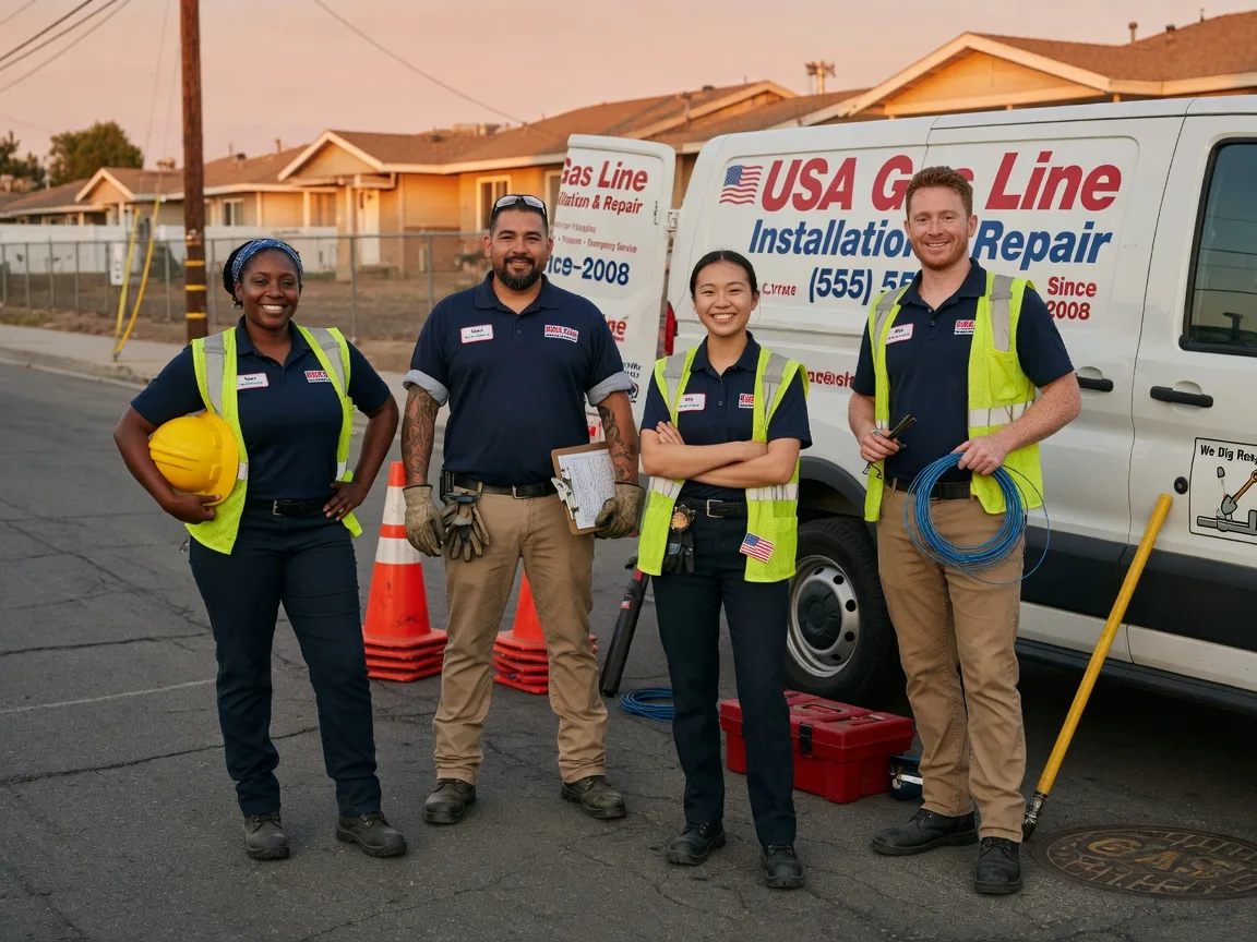 Gas Line Installation company in Lairdsville, PA